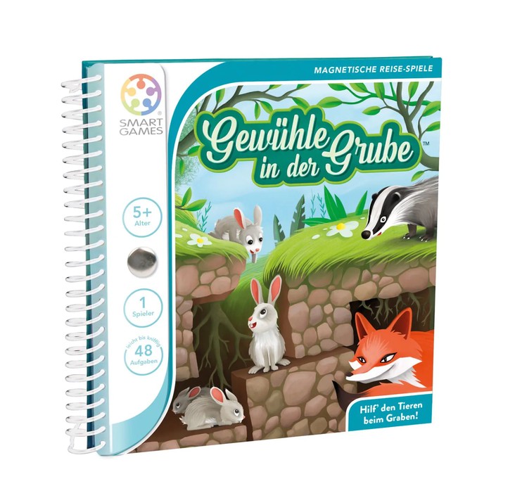 SMARTGames magnetisches Reisespiel Gewühle in der Grube