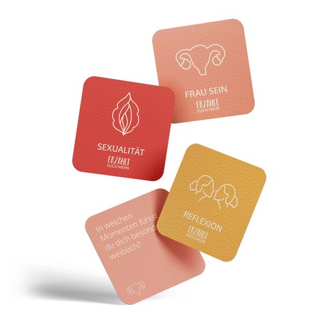 Simon & Jan Karten Erzählt euch mehr für Frauen Inspiration für Gespräche