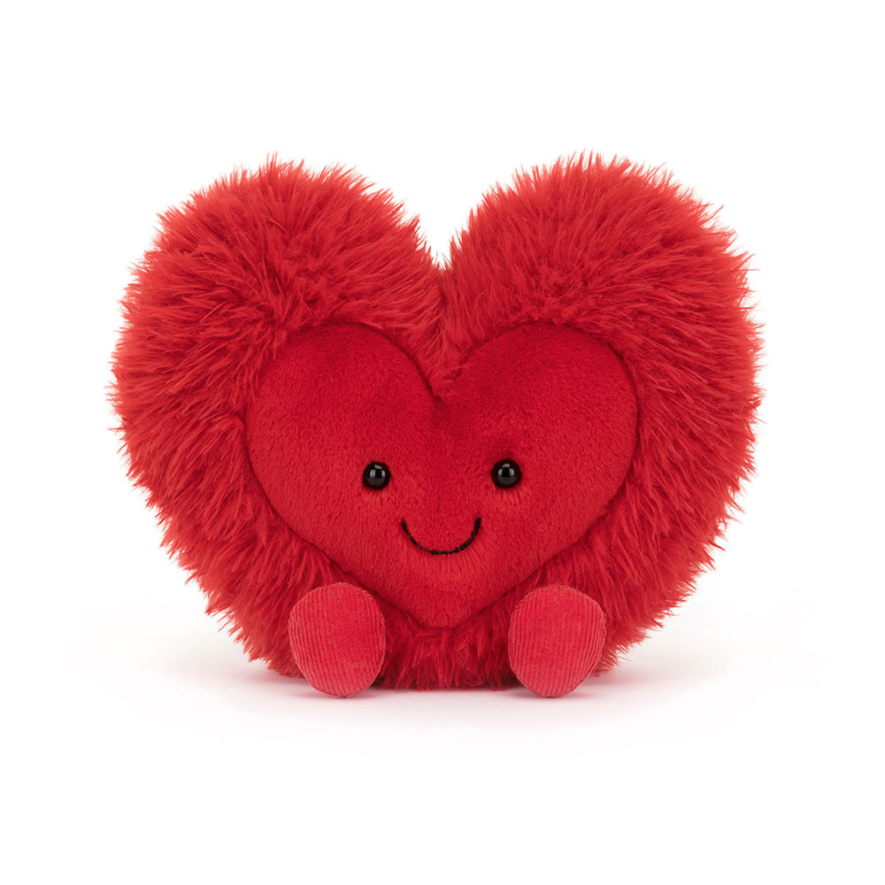Jellycat Stofftier Amuseable Beatie Heart Large Herz zum Kuscheln