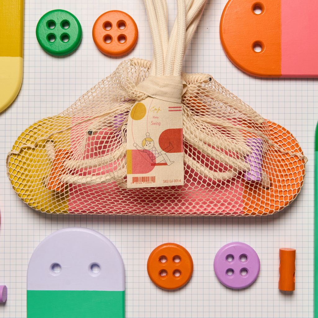 Eperfa Indoor Kinder-Schaukel rosa