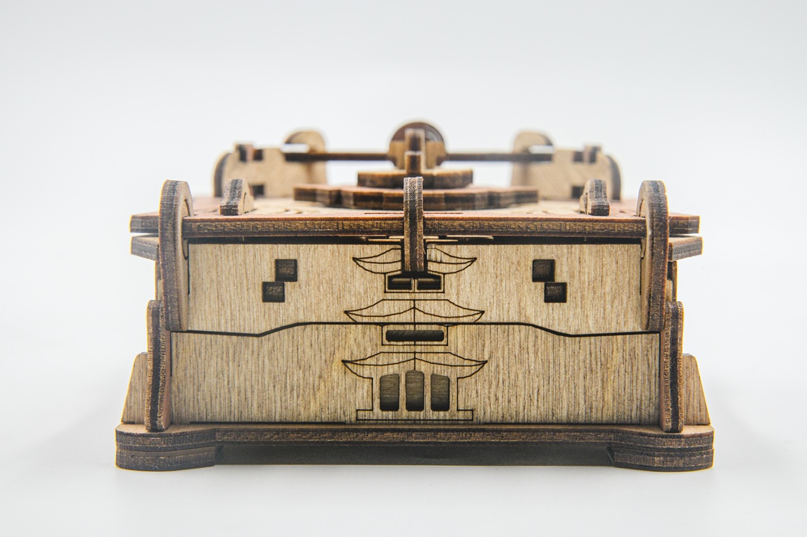 Rätselspiel und Geschenkbox Samurai Box