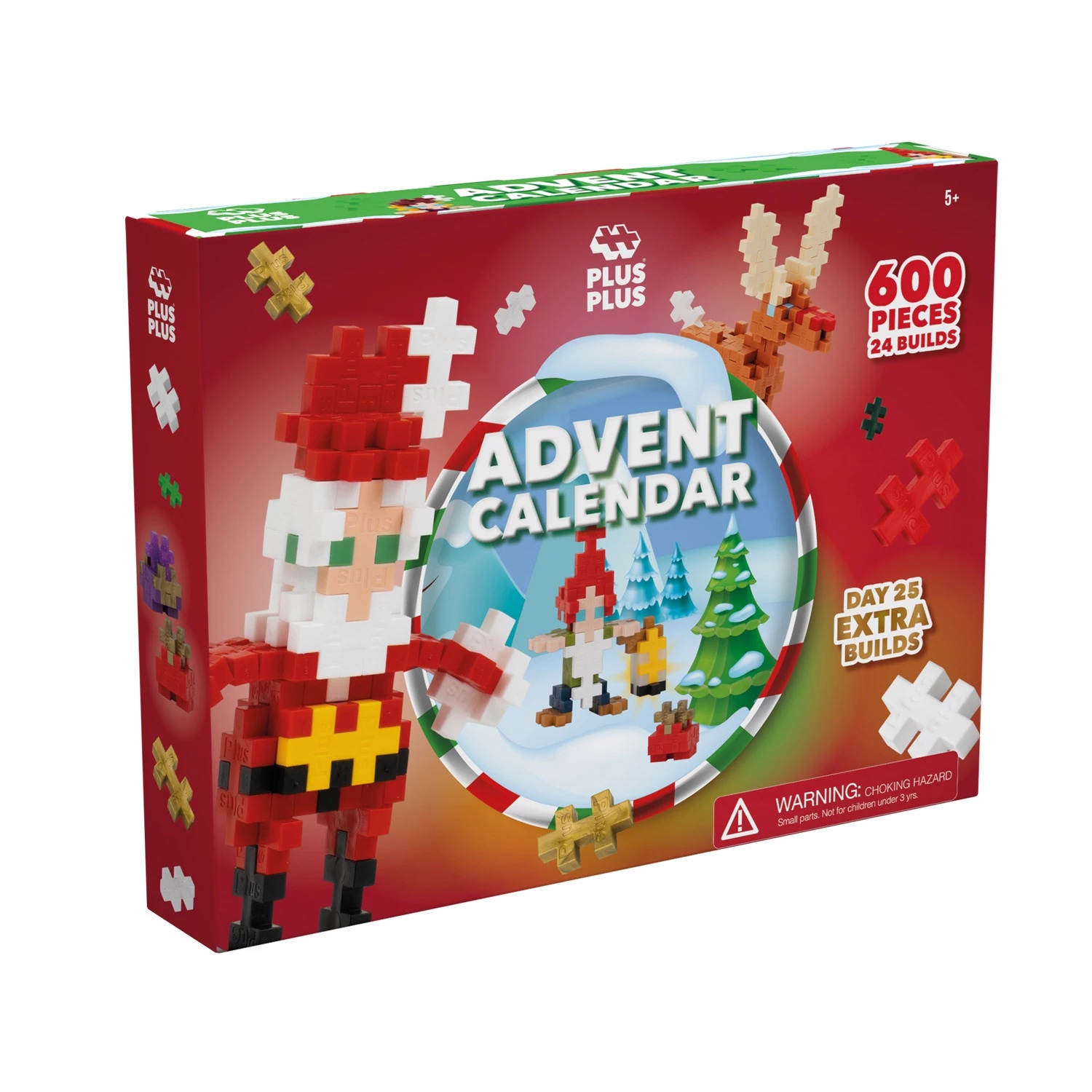 Adventskalender Plus-Plus Weihnachtsdorf - Santas World