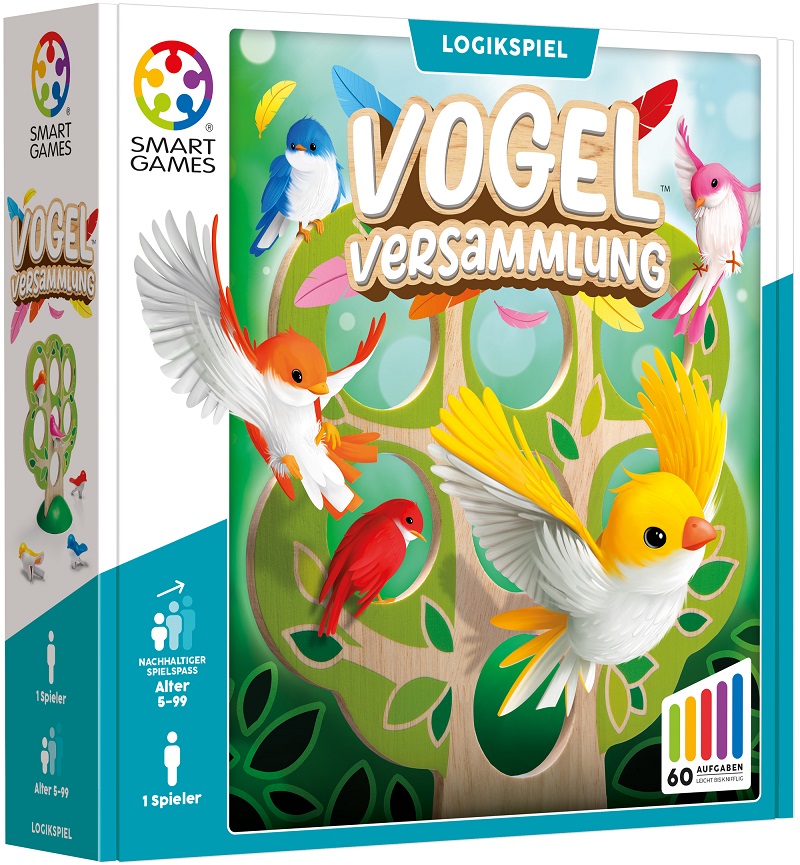 SMARTGames Logikspiel Vogelversammlung