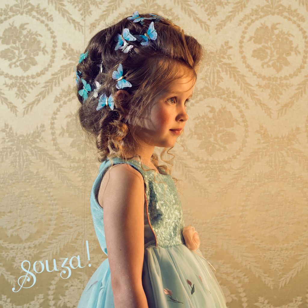 Souza! Nicolette – Prinzessinnenkleid für Mädchen, hellblau 8-10 Jahre