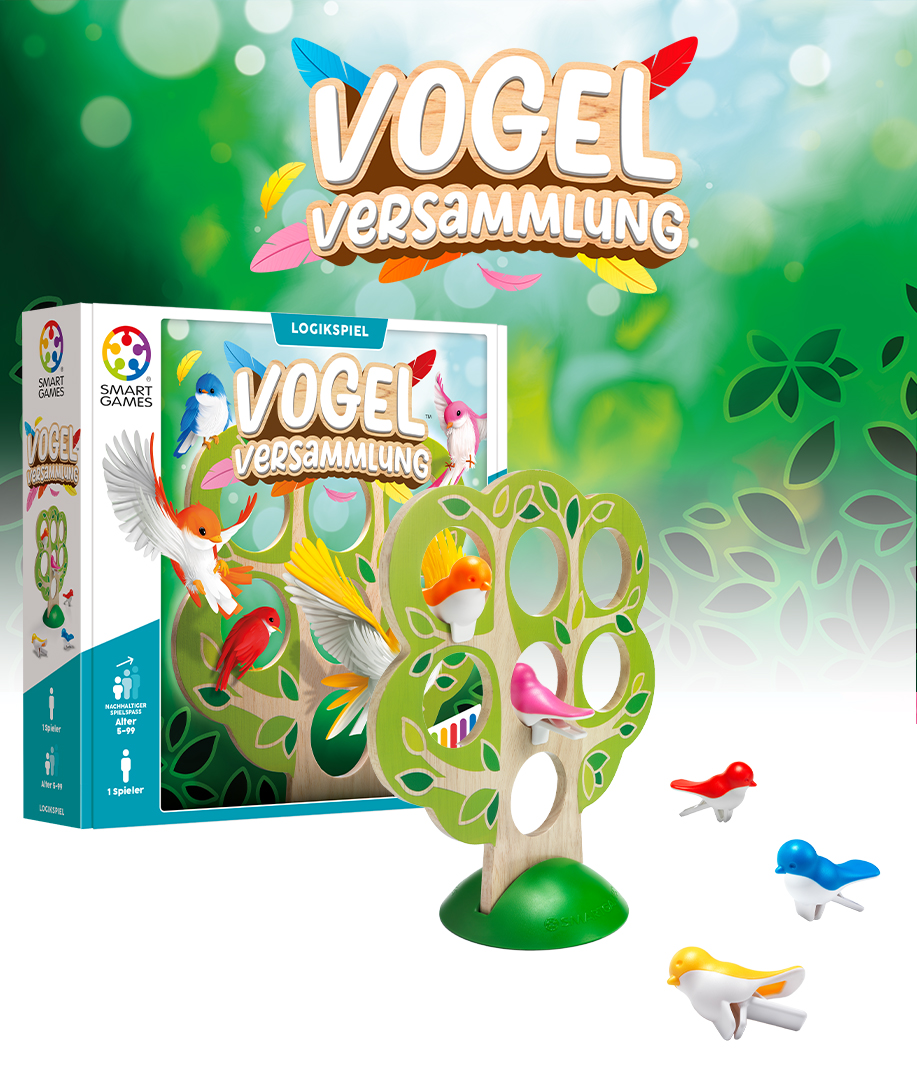SMARTGames Logikspiel Vogelversammlung