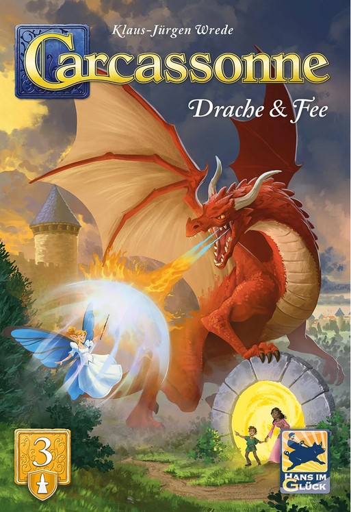 Carcassonne - Drache & Fee - Die 3. Erweiterung