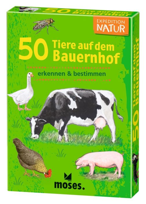 moses Expedition Natur 50 Tiere auf dem Bauernhof