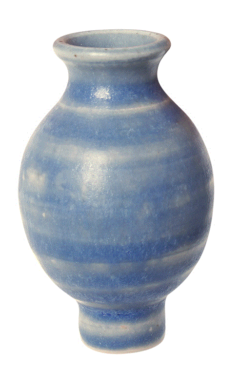 Grimms Steck-Vase blau passen zu den Geburtstagsringen 