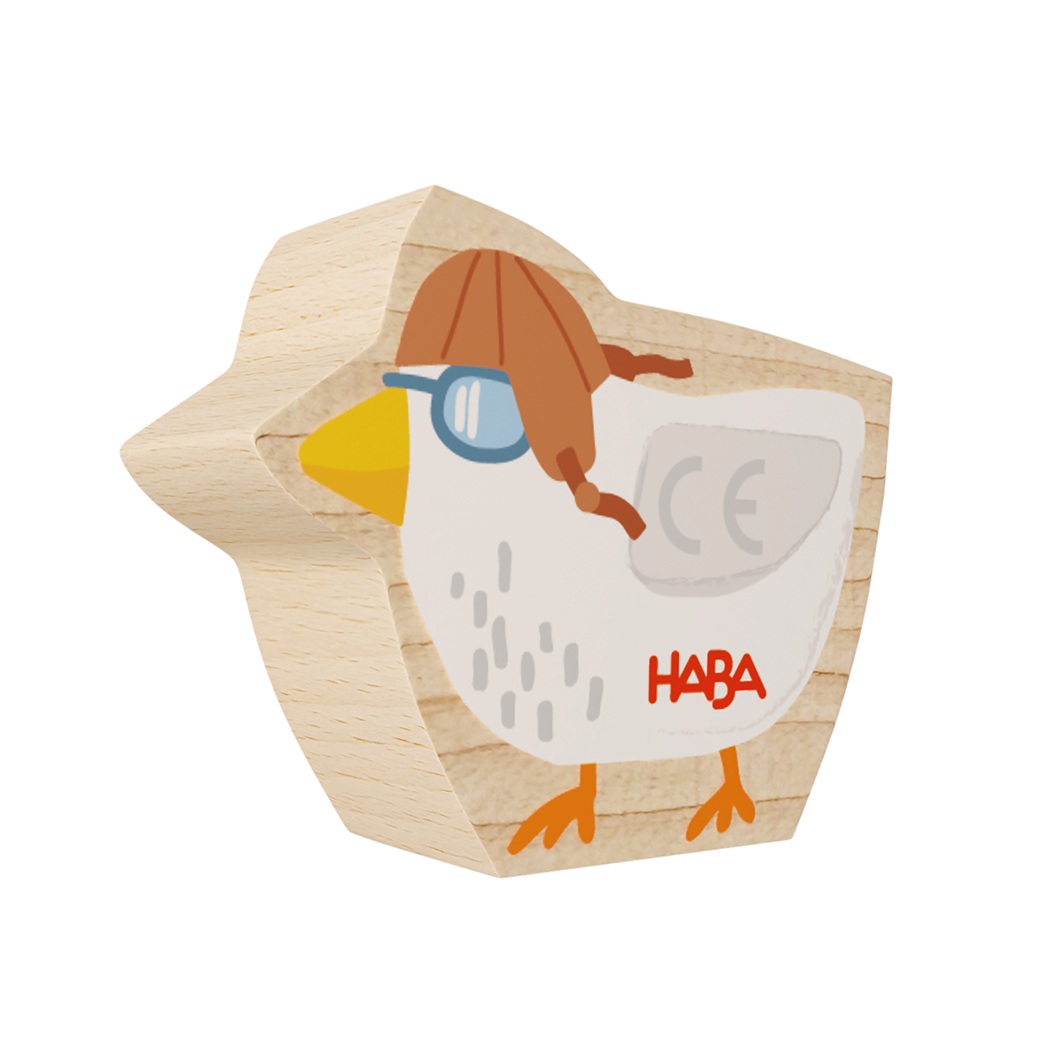 Haba My 1st Block World – Huhn Gisela Bausteinwelt ab 1 Jahr