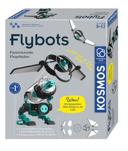 Kosmos Experimentierkasten Fly Bots 5 Faszinierende Flugobjekte