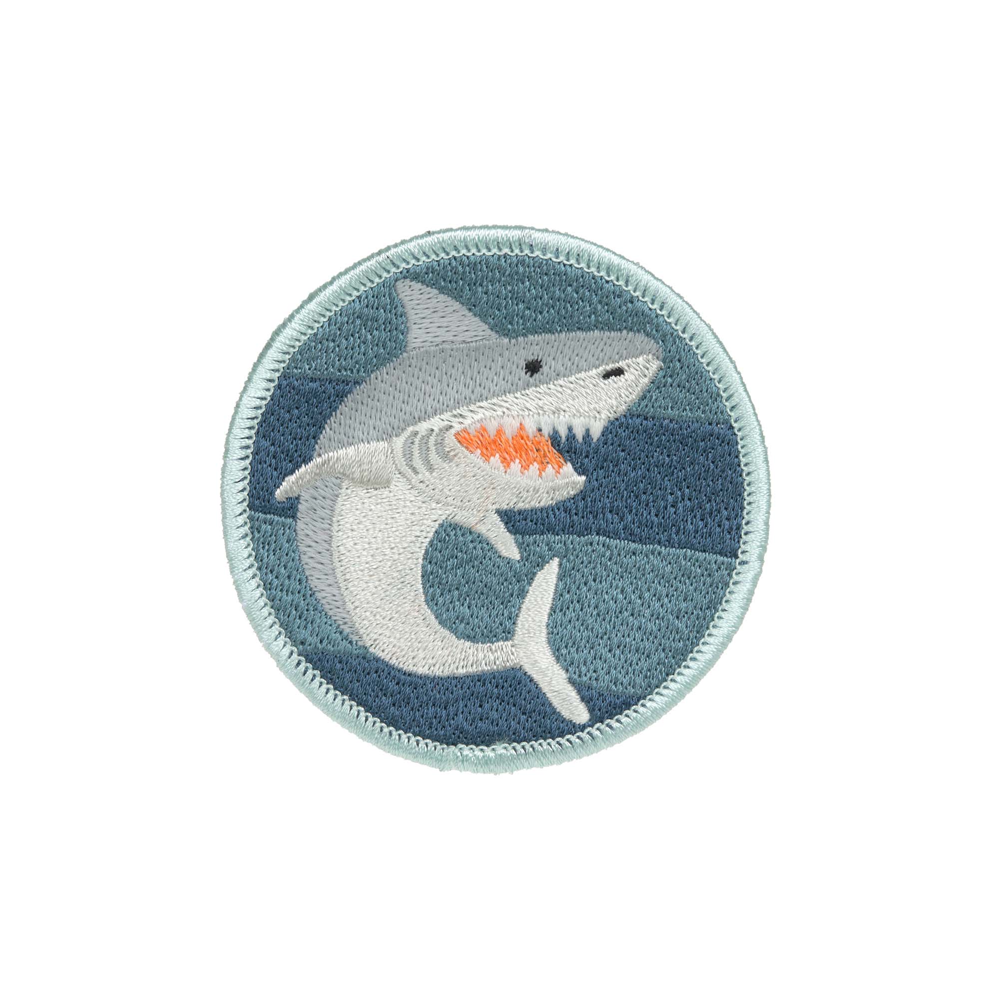 Lässig School Patches Set Shark Ocean Edition Schulranzen Anhänger