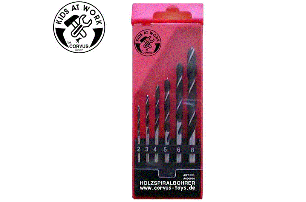 Kids at Work Bohrersatz, Holz