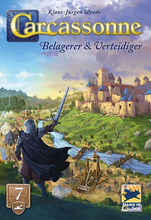 Carcassonne - Belagerer & Verteidiger -  Die 7. Erweiterung Gesellschaftsspiel