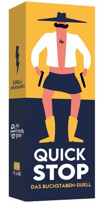 QuickStop - Das Buchstaben-Duell  QuickStop - Das Buchstaben-Duell