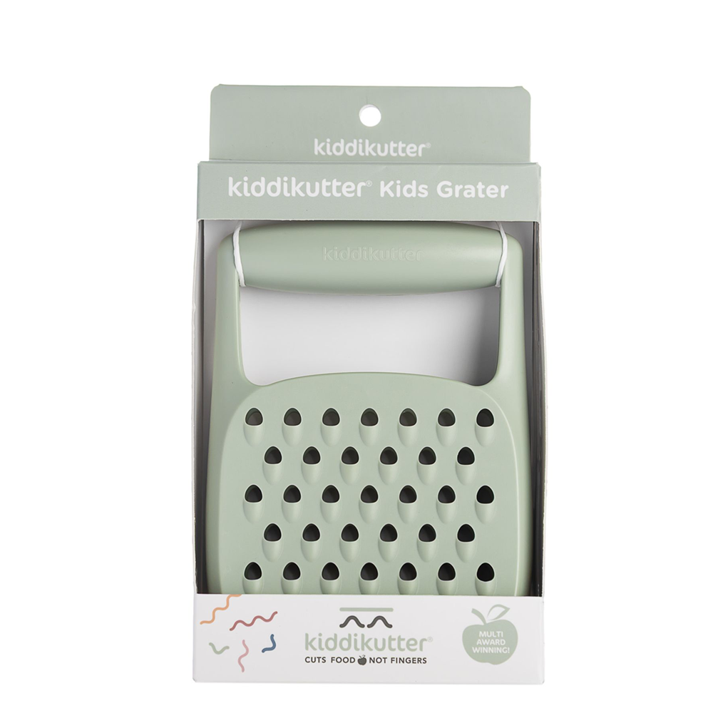 Kiddikutter Reibe für Kinder Farbe sage sicheres Küchenwerkzeug