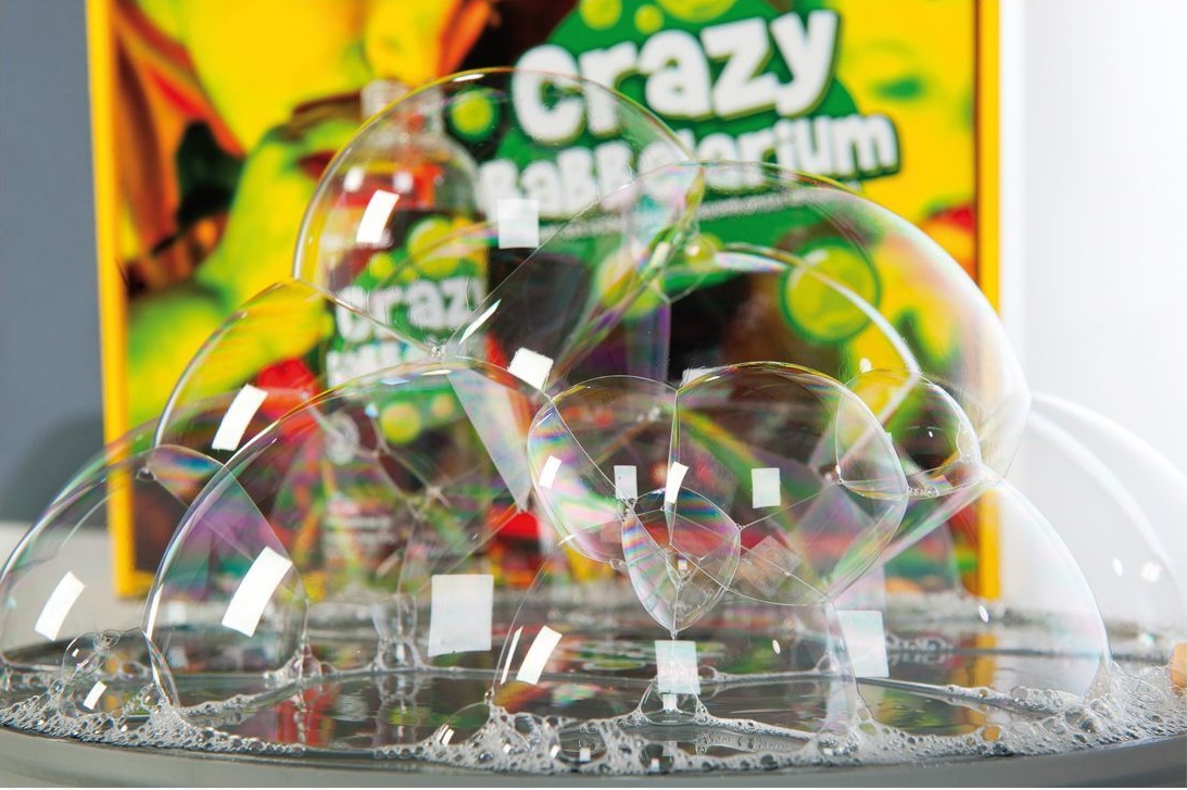 Crazy three Babbelarium Seifenblasenspiel