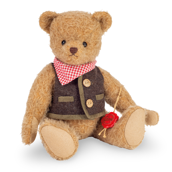 Hermann Teddy Original Trachtenbär Luiz 28 cm limitiertes Stofftier, Sammlerbär