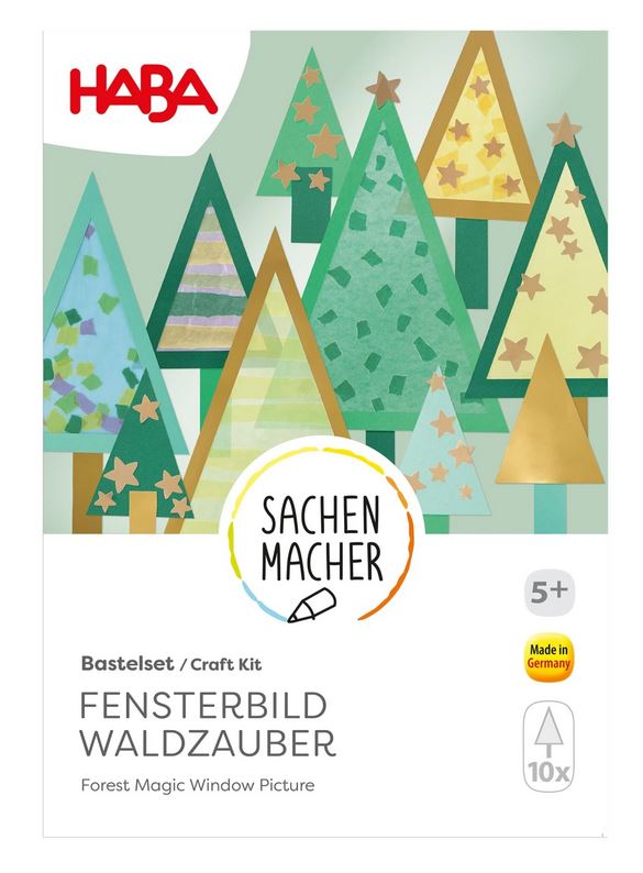 Haba Sachenmacher Bastelset Fensterbild Waldzauber 