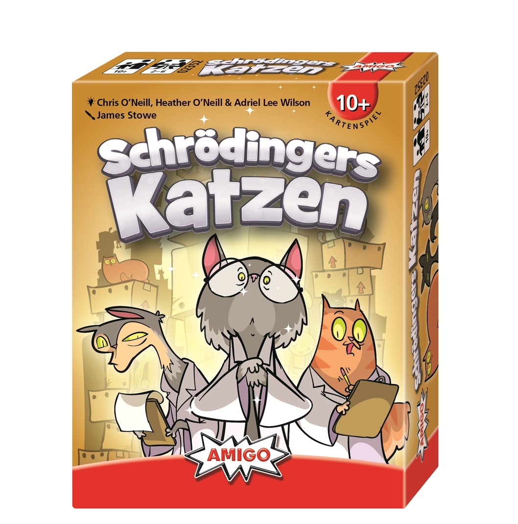 Amigo Kartenspiel Schrödingers Katzen