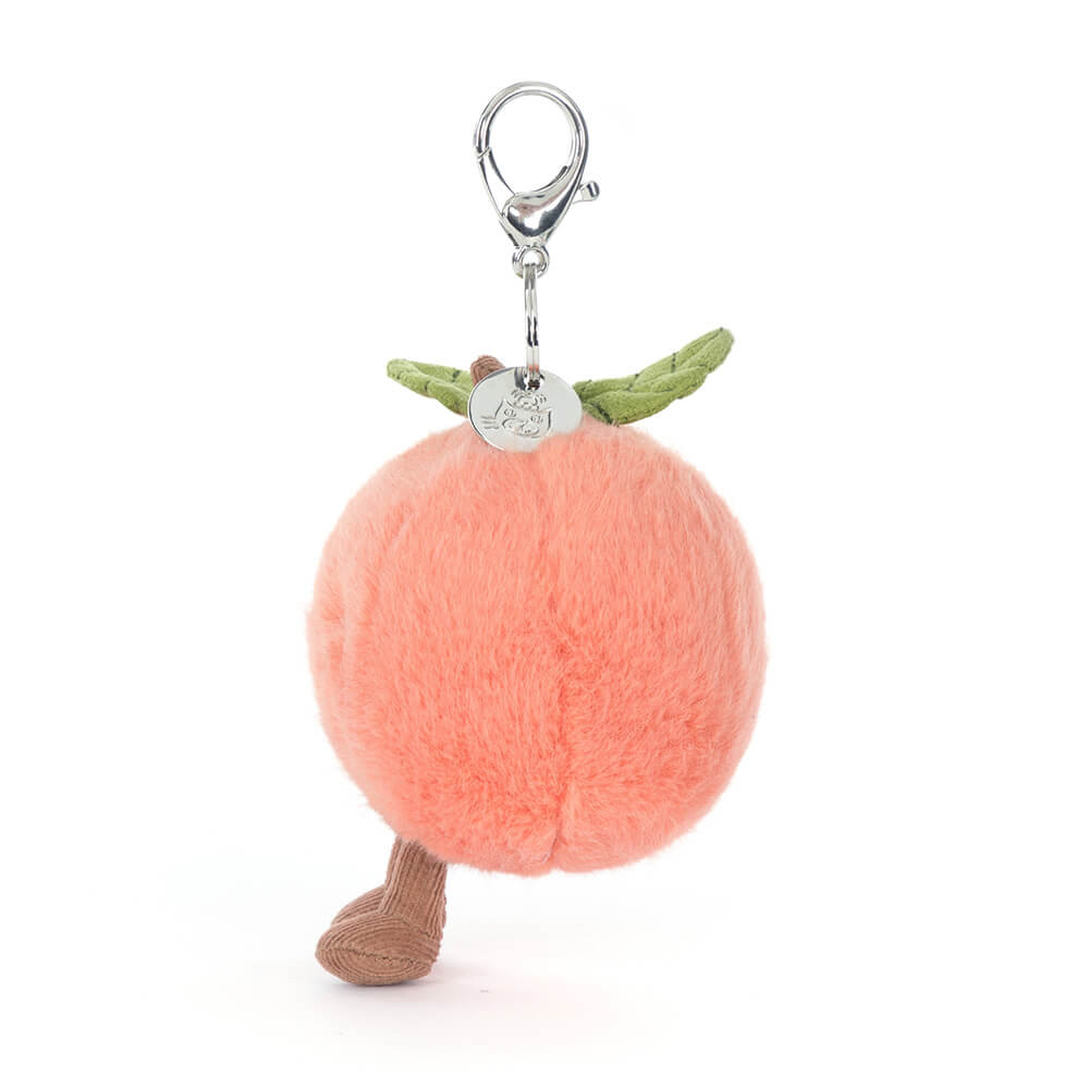 Jellycat Stofftier Amuseables Peach Bag Charm