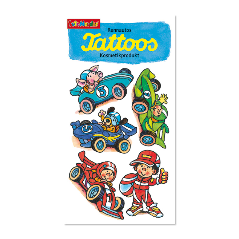 Lutz Mauder Tattoo Rennautos 2