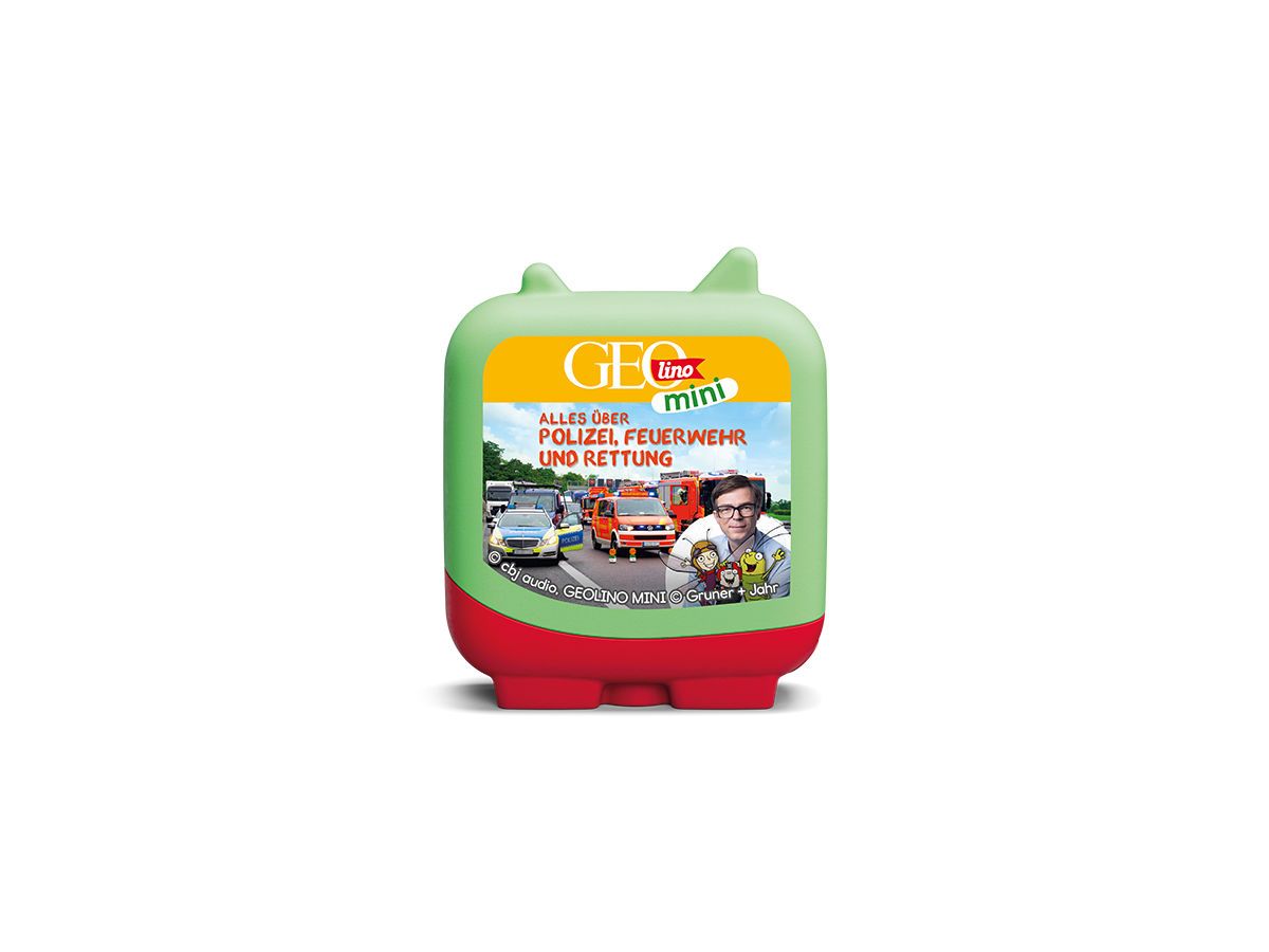 Clever Tonies - Geolino Mini - Alles über Polizei, Feuerwehr und Rettung