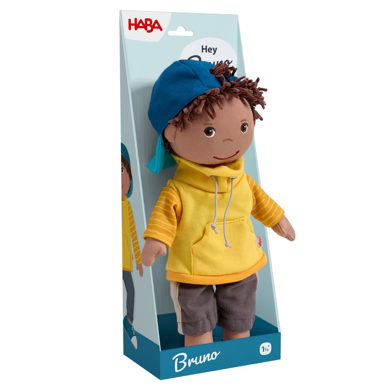 Haba Puppe Bruno - NEU Stoffpuppe