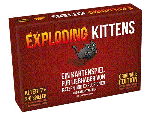 Kartenspiel Exploding Kittens 