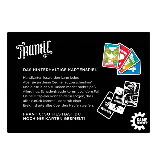 Gamefactory Kartenspiel FRANTIC