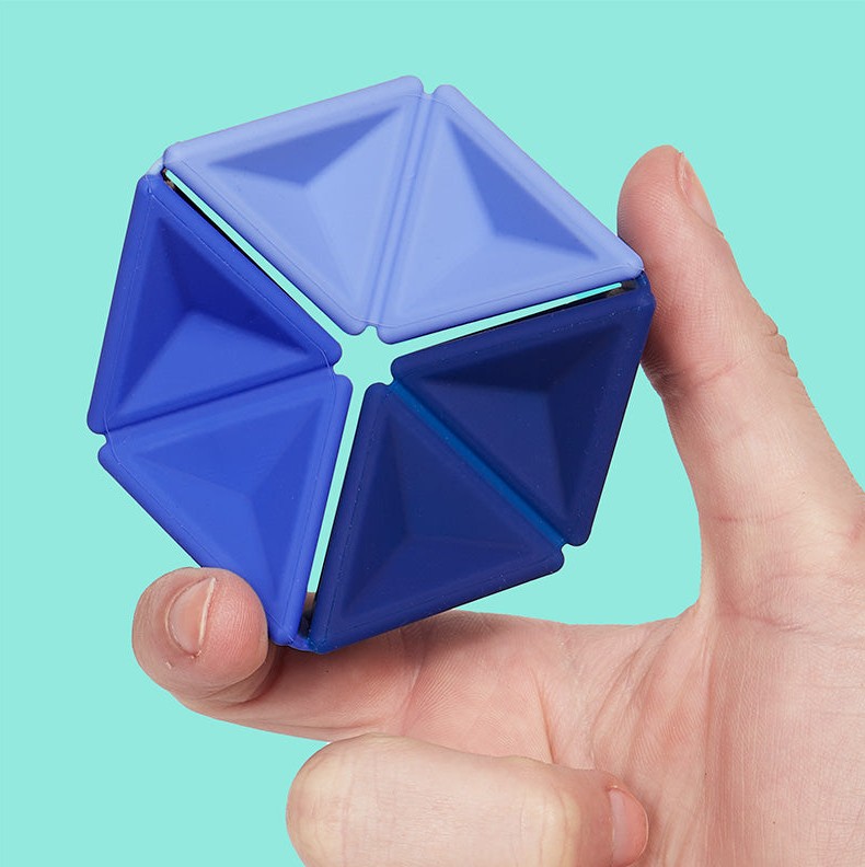 SPEKS Pivot Navy Silicon Fidgettoy