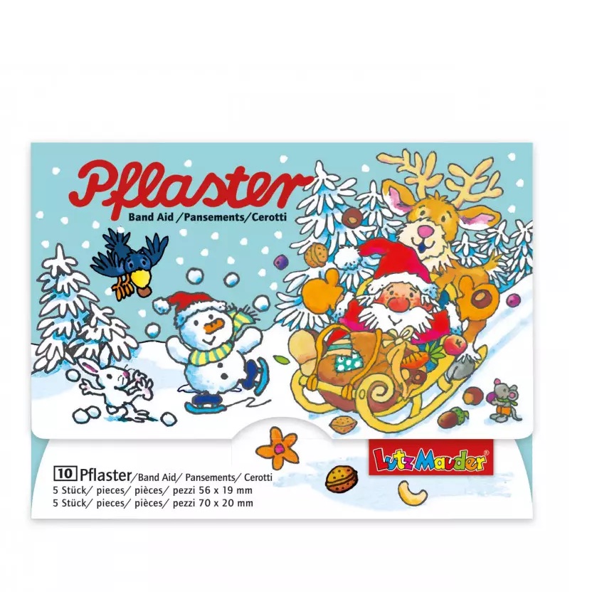 Lutz Mauder Pflasterbriefchen Weihnachten 2