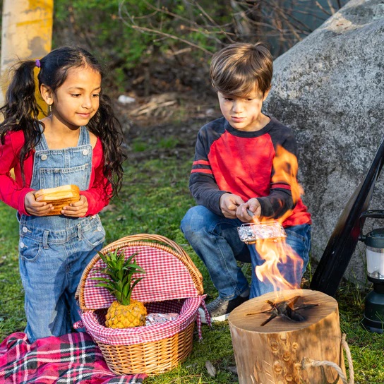 Huckleberry Lagerfeuer Toaster Roast a Toast -   für Stockbrot & Toast