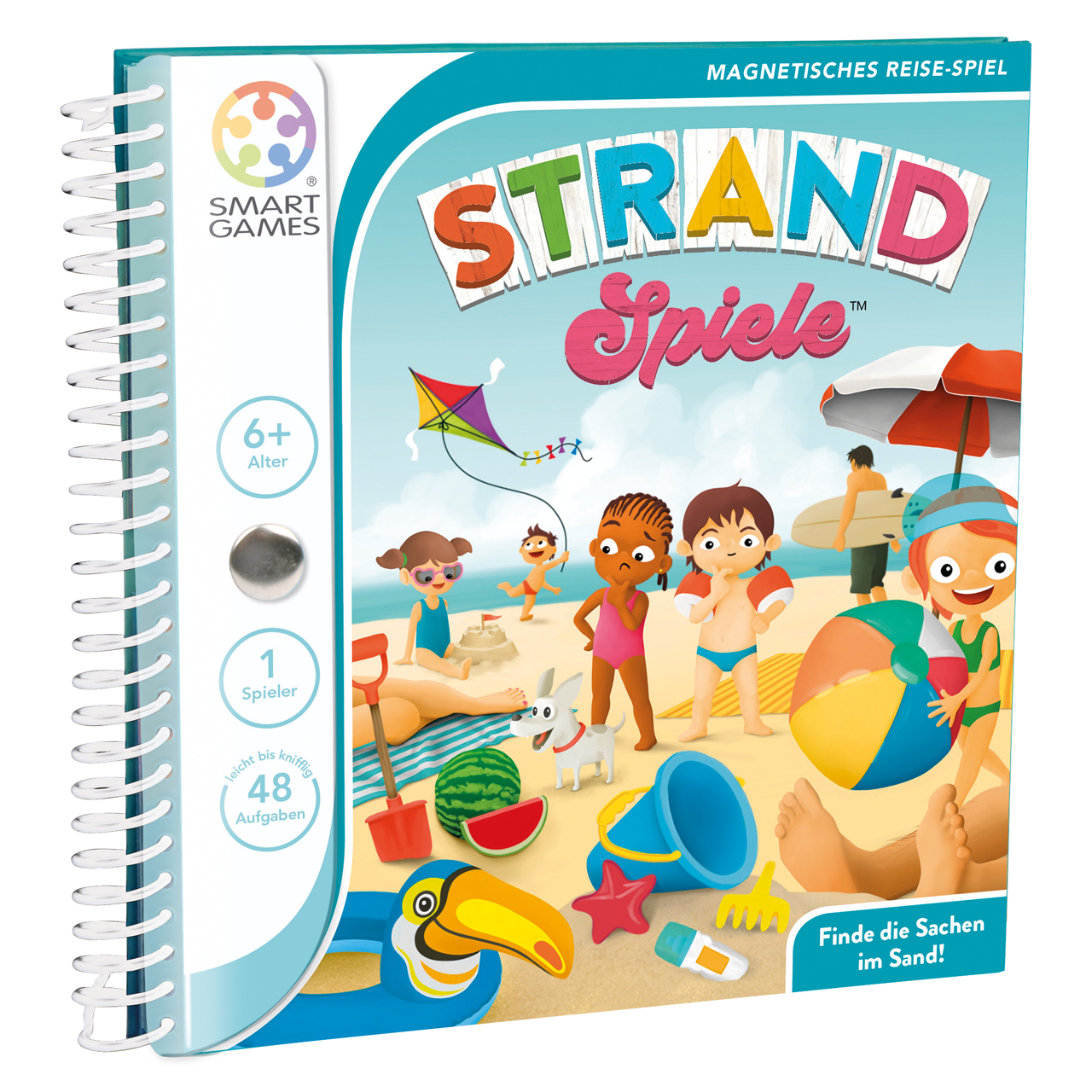 SMARTGames Strand Spiele Magnetic Travel, Reisespiel