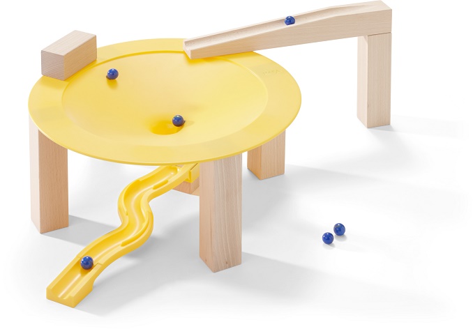 Haba Kugelbahn Big Speed Circle Ergänzungsset großer Murmel Trichter