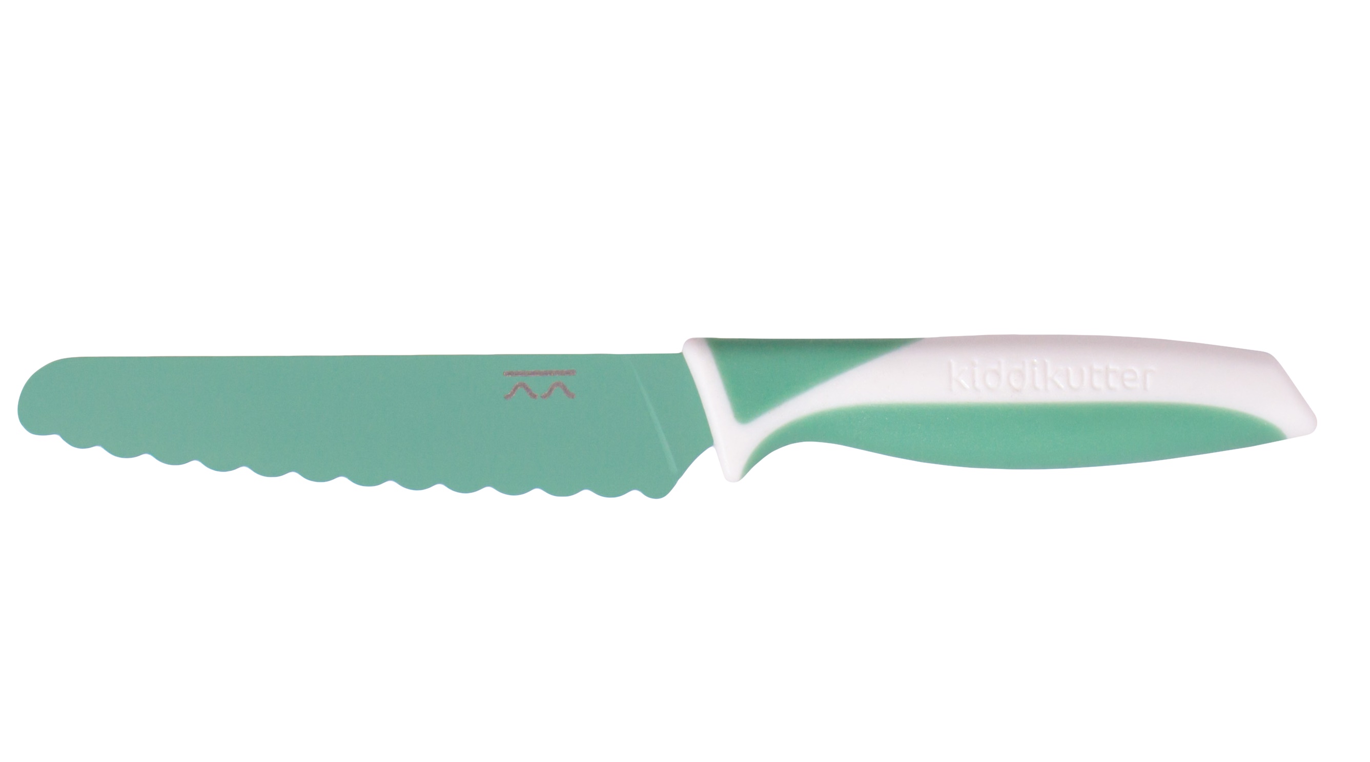 Kiddikutter Lernmesser Nordic Mint  sicheres Messer für kleine Kinder