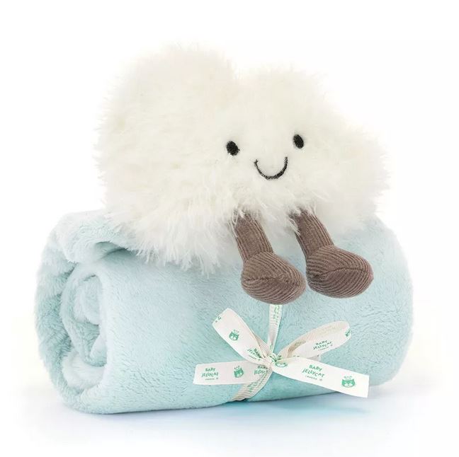 Jellycat Stofftier Amuseables Cloud Soother Plüsch Schnuffeltuch Wolke