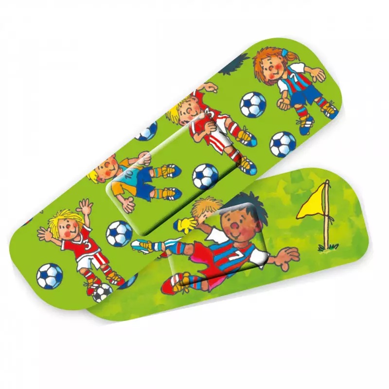 Lutz Mauder Pflasterbriefchen Fritz Flanke Fußballpflaster Set