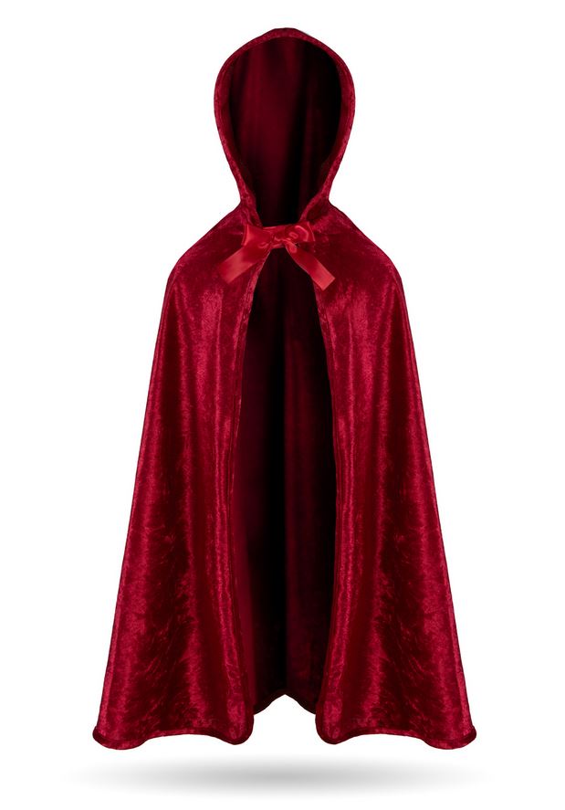 Great Pretenders Rotkäppchen - Umhang Little Red Riding Hood Cape, 4 - 6 Jahre