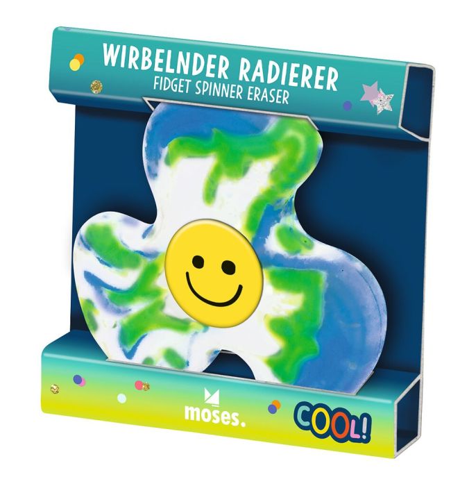  moses Happy Day Wirbelnder Radierer 1 Stück, Farbe nicht wählbar