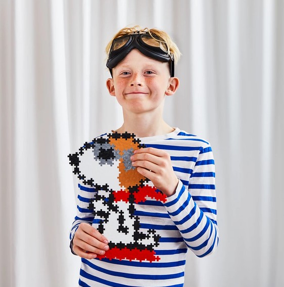 Plus-Plus Puzzle by number Peanuts- Flying Ace 275 Teile
