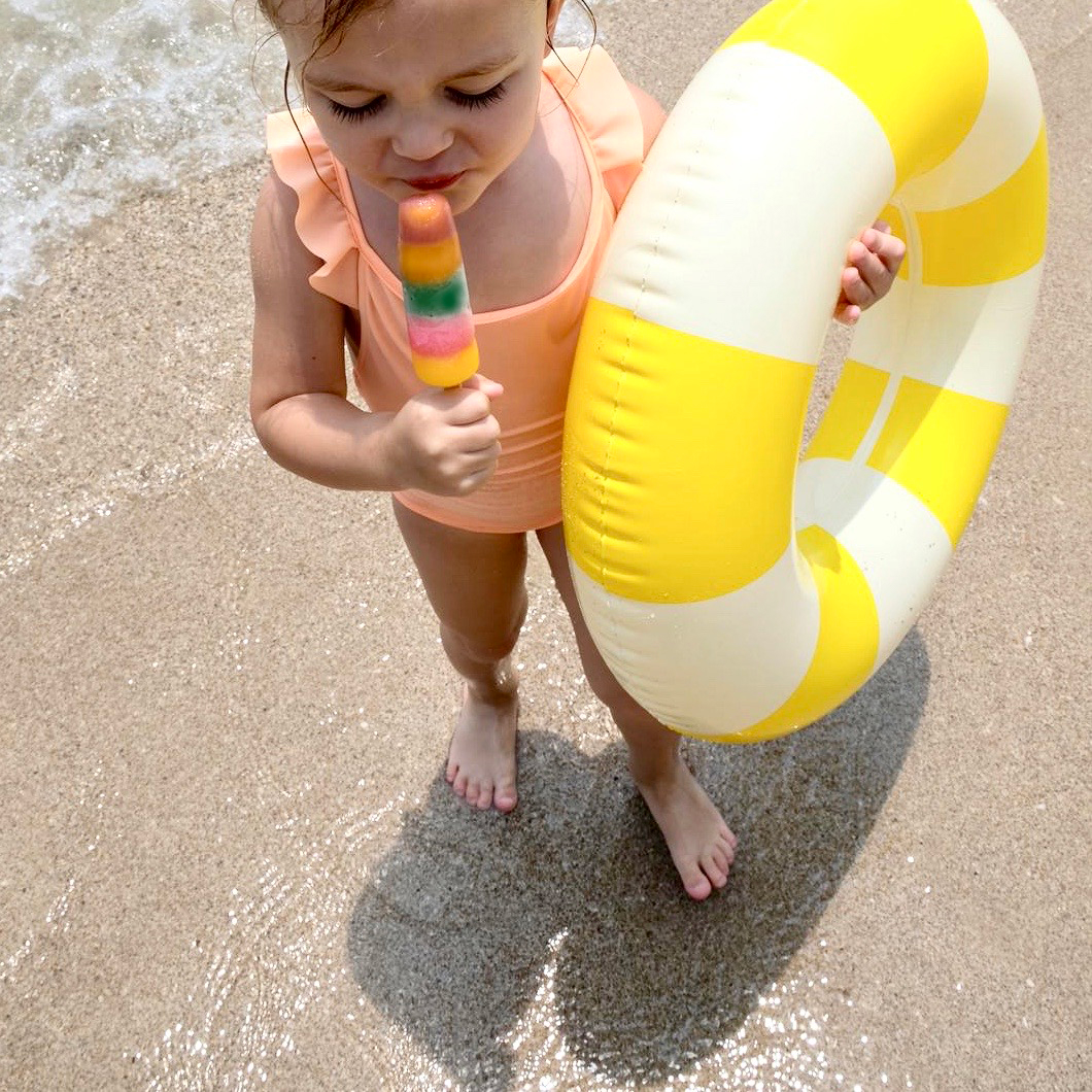 Petites Pommes Schwimmring Anna Limonata für 3- bis 6-jährige - Ø 60cm