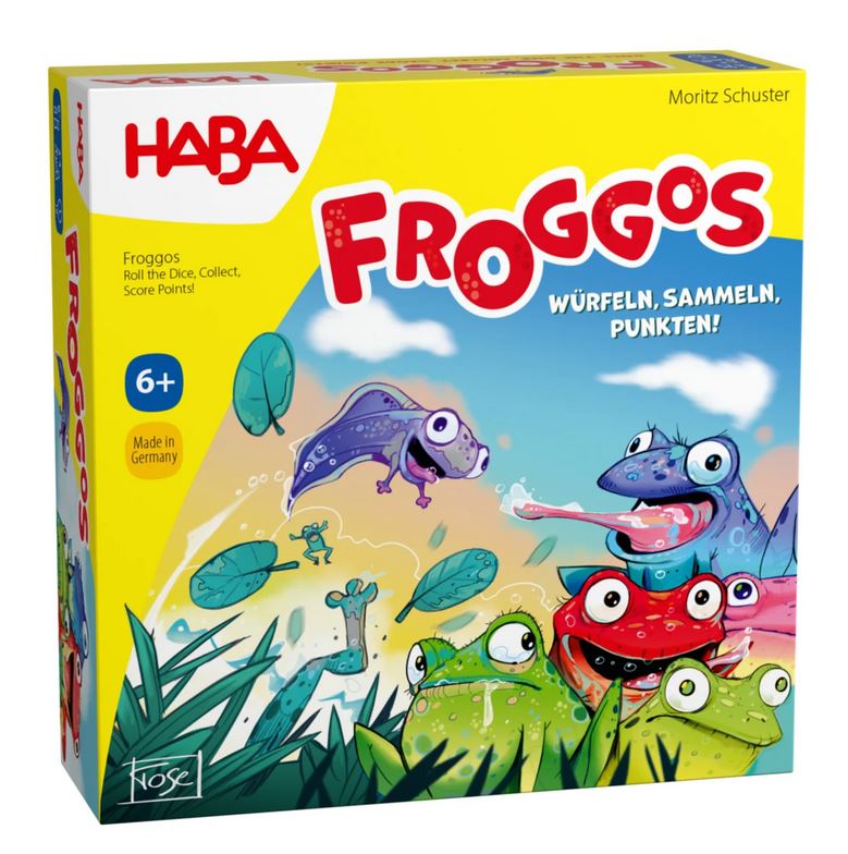 HABA Froggos Kaulquappen Frosch Spiel