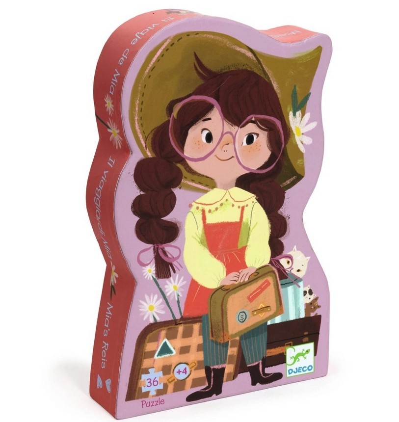 Djeco Puzzle: Mias Reise - 36 Teile
