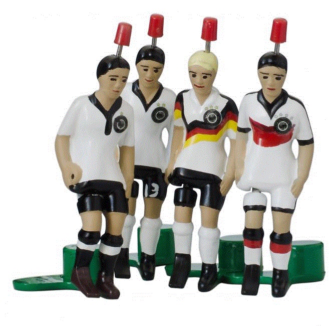 TIPP-KICK WM Classics 4-Sterne Edition Vier Top-Kicker in den Farben der vier deutschen WM-Meisterteams