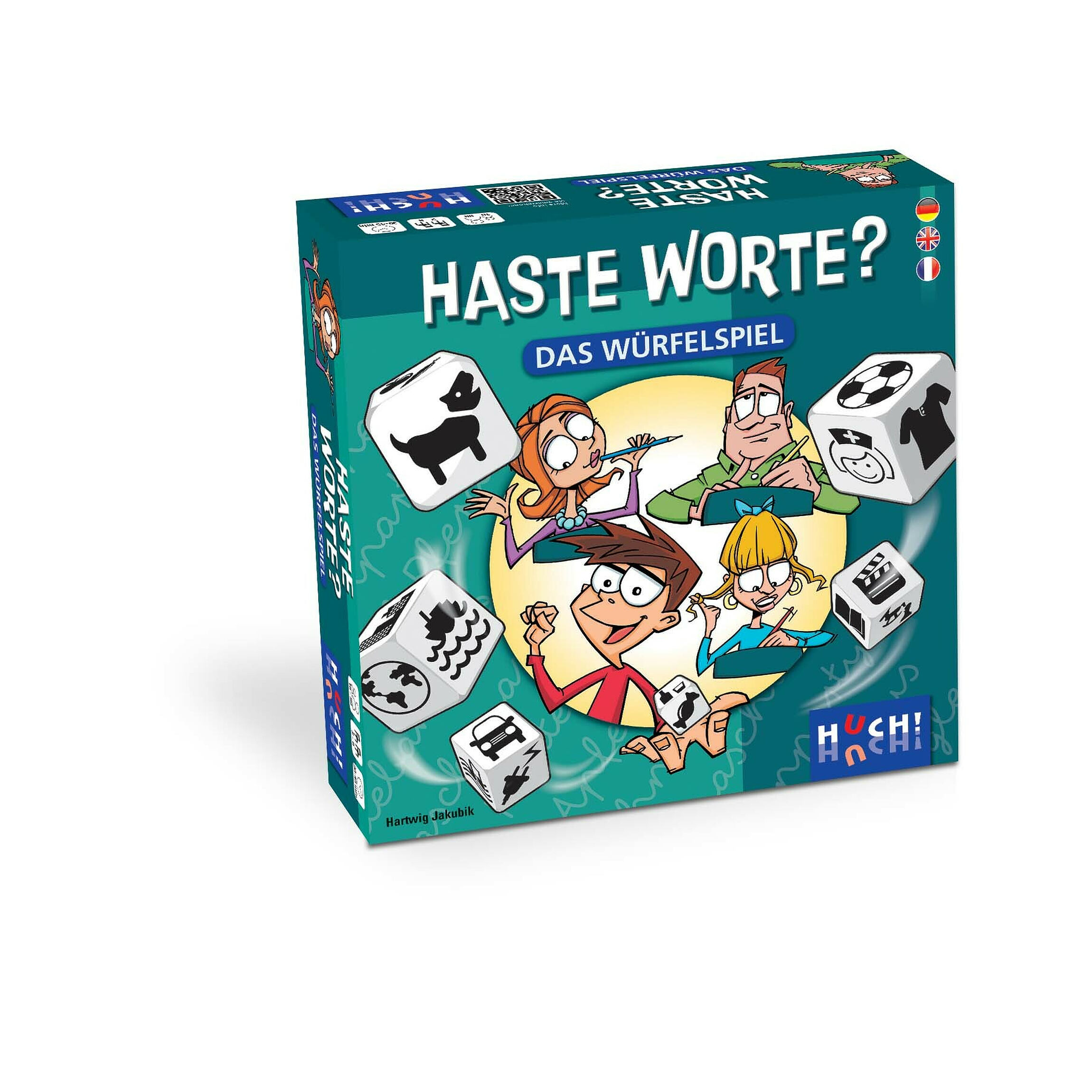 Huch! Wortspiel Haste Worte - Würfelspiel  Huch! Wortspiel Haste Worte - Würfelspiel