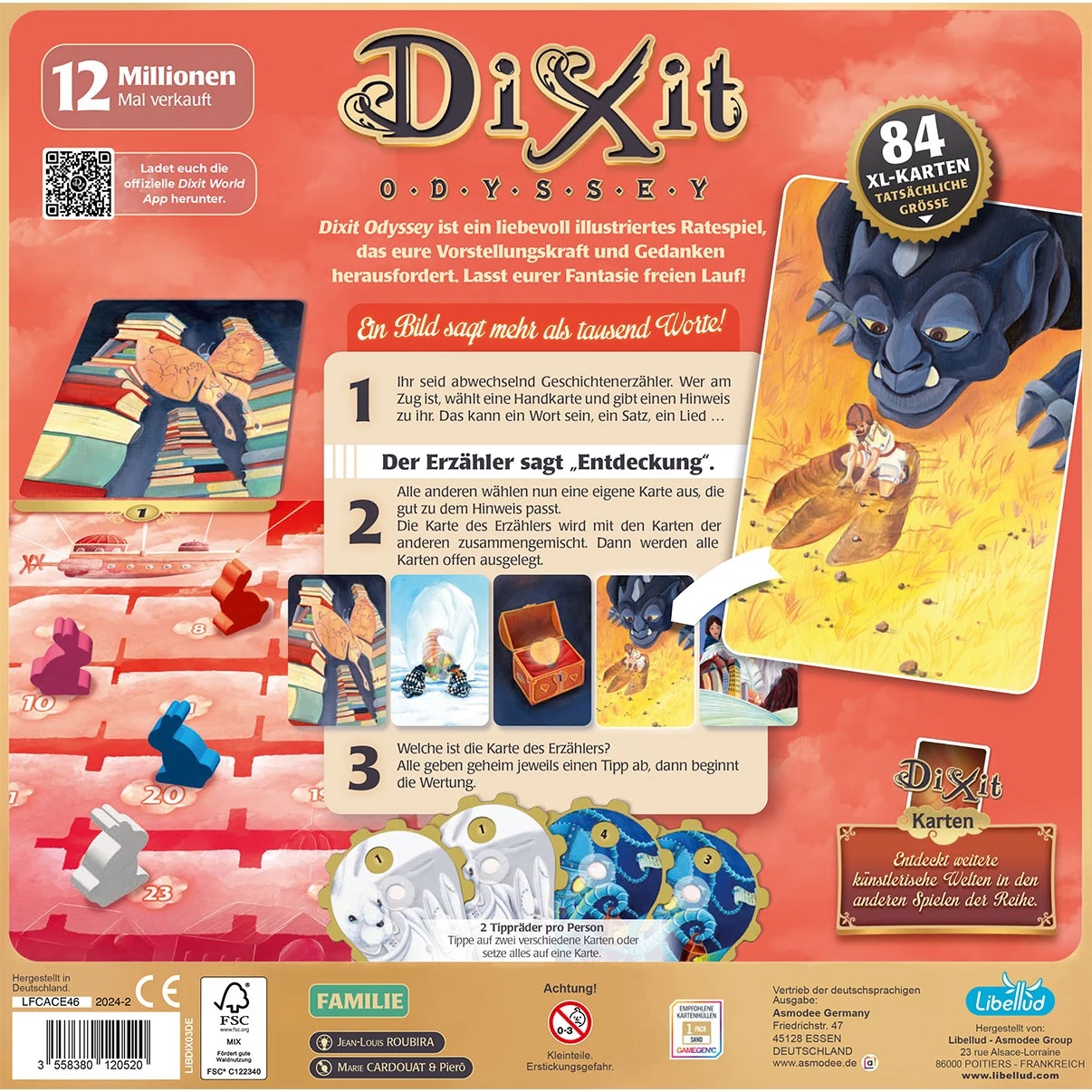 Gesellschaftsspiel Dixit Odyssey