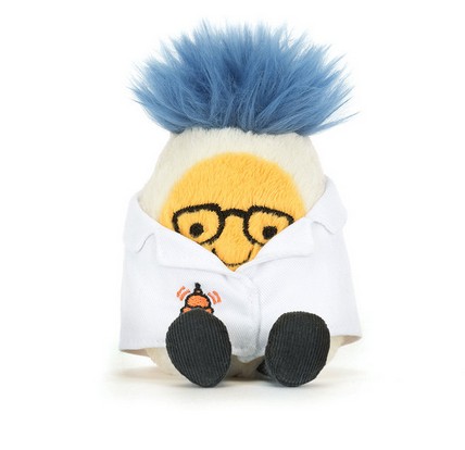 Jellycat Stofftier Amuseables Boiled Egg Scientist Outfit