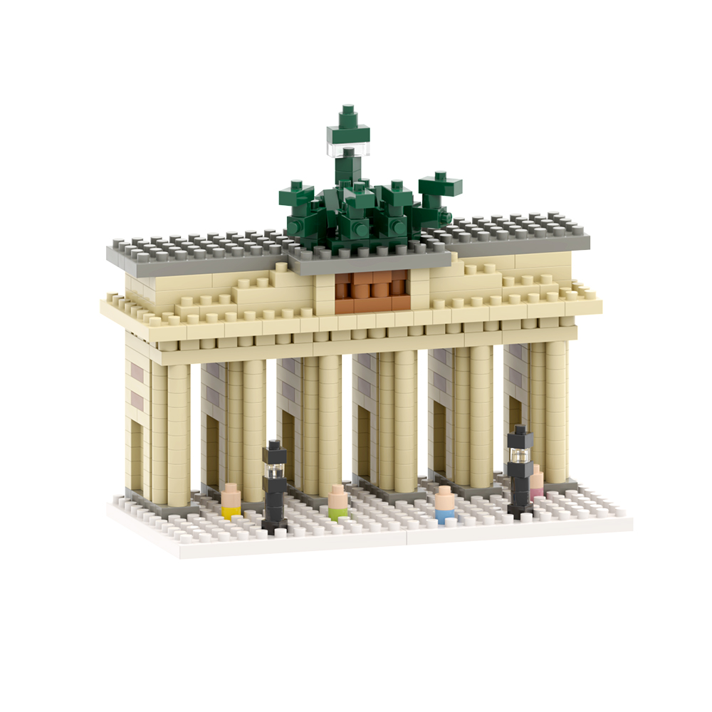 Brixies Brandenburger Tor 570 Mini-Klemmbausteine