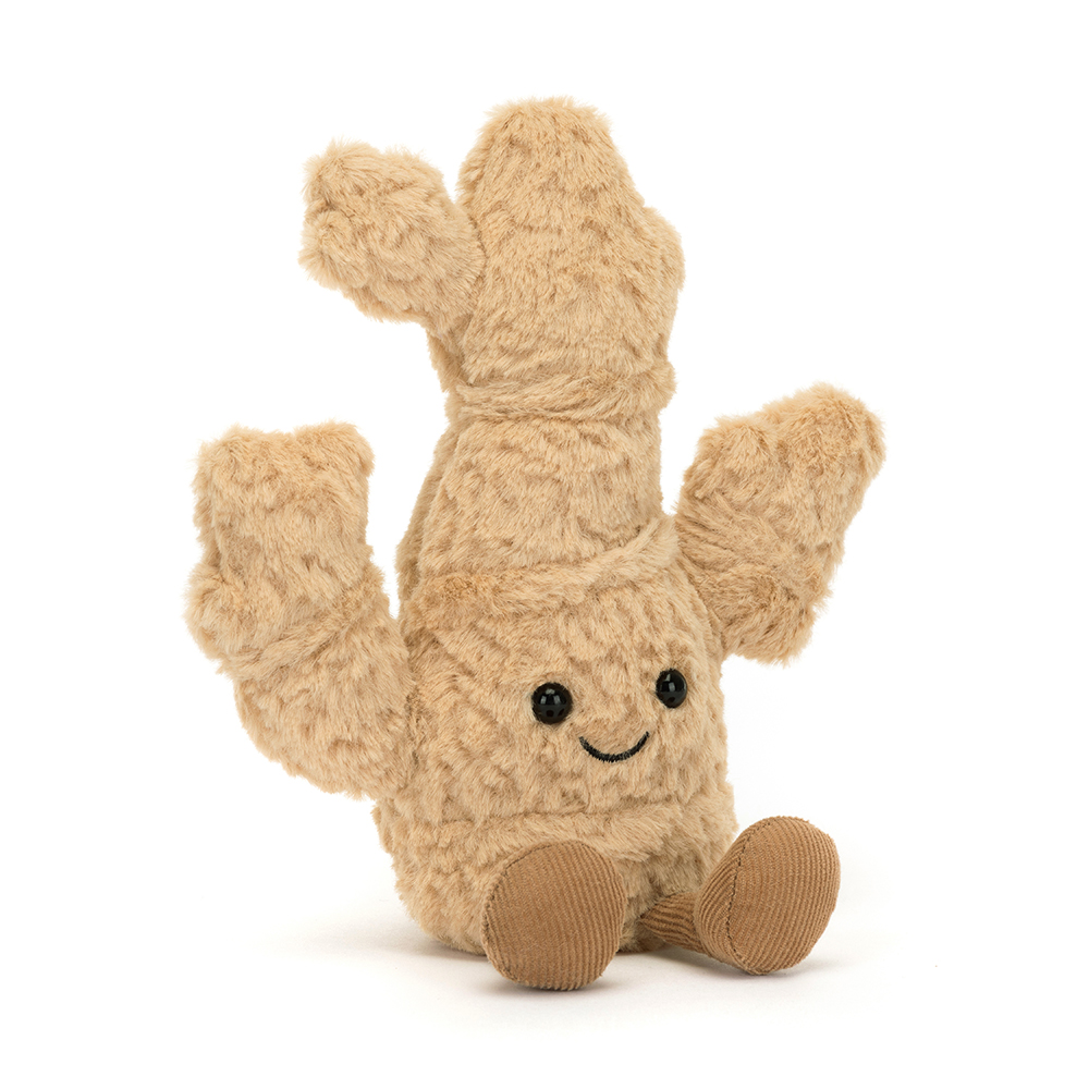 Jellycat Stofftier Amuseables Ginger Ingwer aus Plüsch