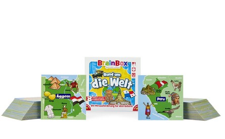 BrainBox - Rund um die Welt Spiel dich schlau